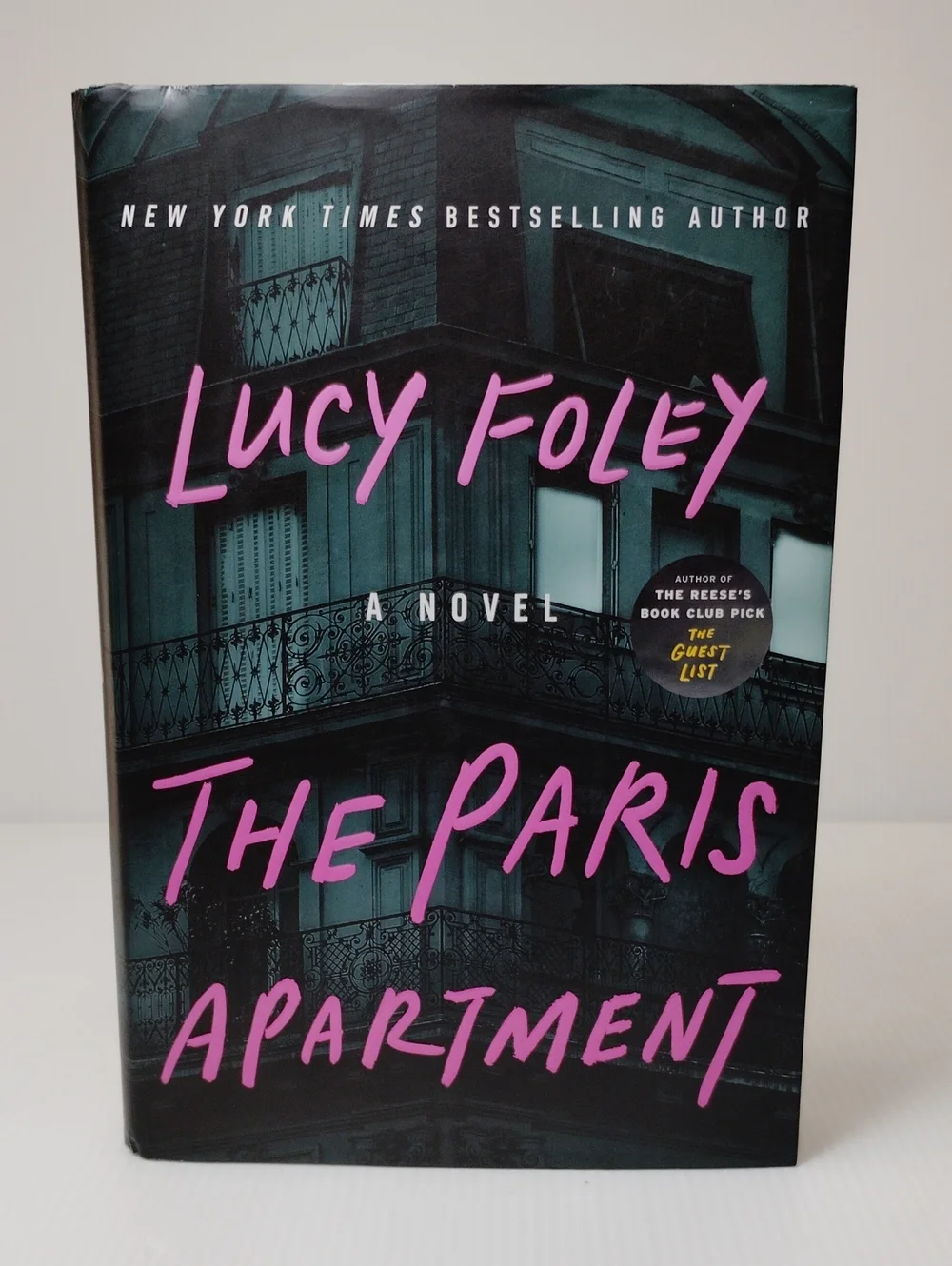 Lucy Foley — The Paris Apartment (Black cover with Pink title)